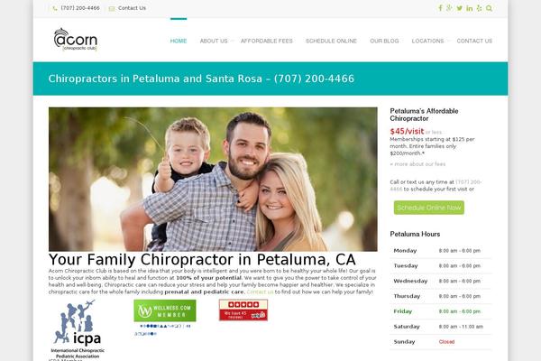 Convertible theme site design template sample