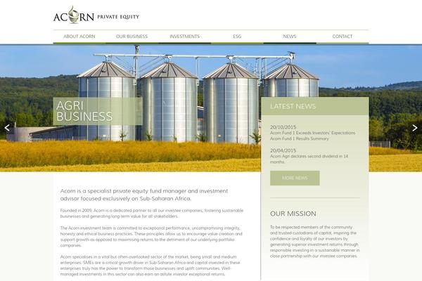 acornequity.com site used Acorn