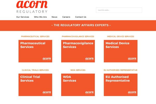 acornregulatory.com site used Acorn2018