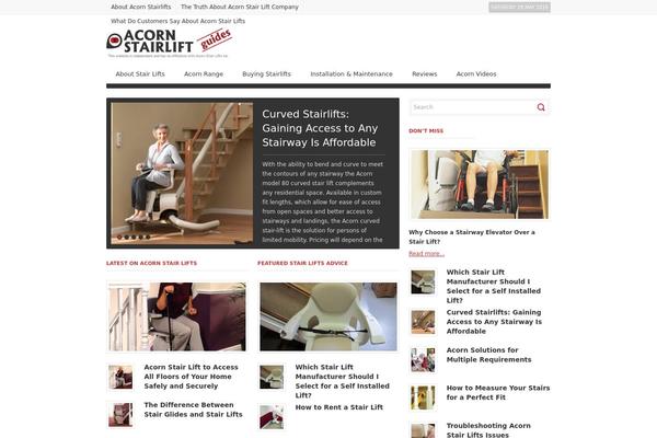 Deadline theme site design template sample