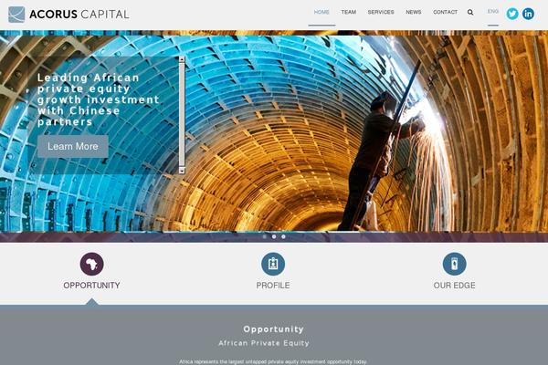 Infinite theme site design template sample