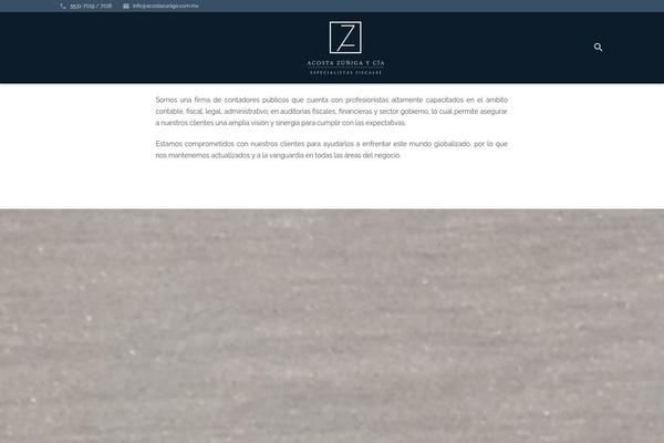 Zephyr theme site design template sample