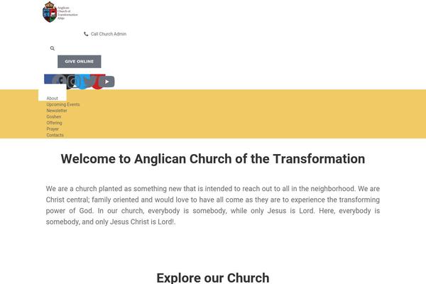 Site using Eventer plugin