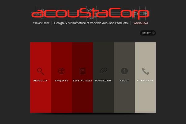acoustacorp.com site used Web_works