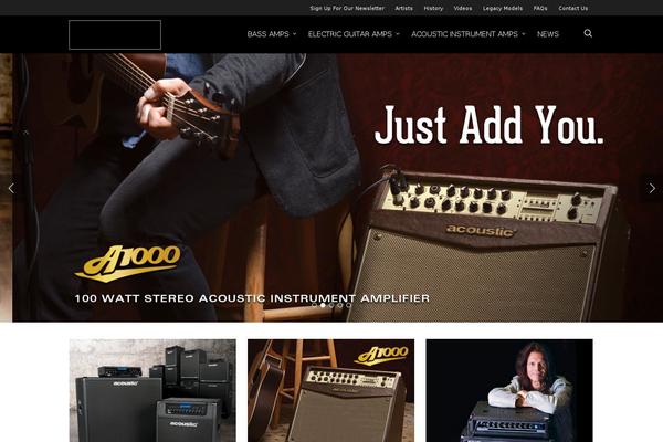 Acc theme site design template sample