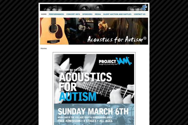 Blue Box theme site design template sample