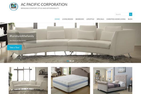 acpacific.com site used Spacious Pro