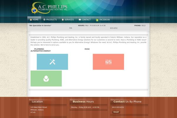 Rt_crystalline_wp theme site design template sample