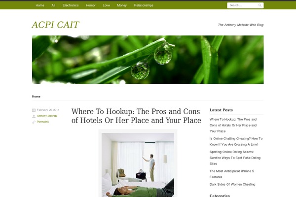 Rumput-hijau theme site design template sample
