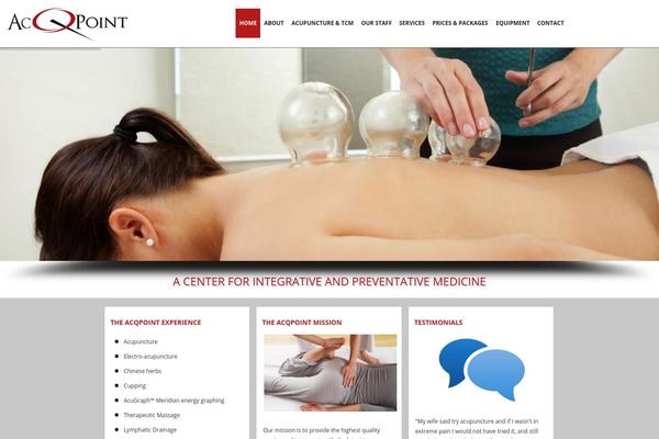 Adamos theme site design template sample