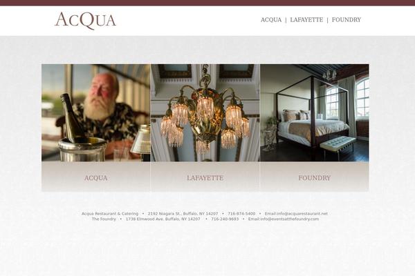 acquarestaurant.net site used Windows