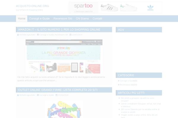 Site using Futurio-extra plugin