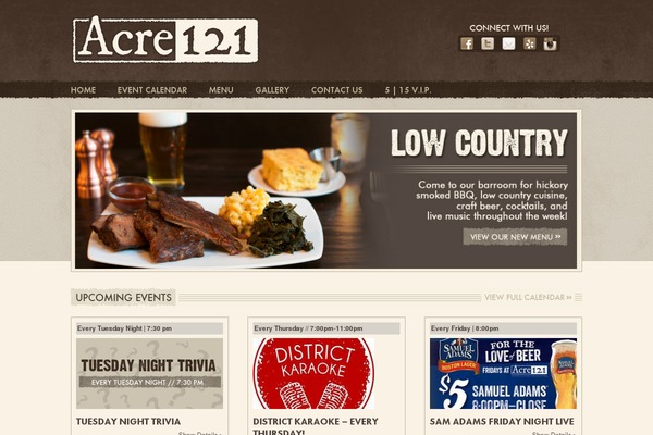Enterprise theme site design template sample