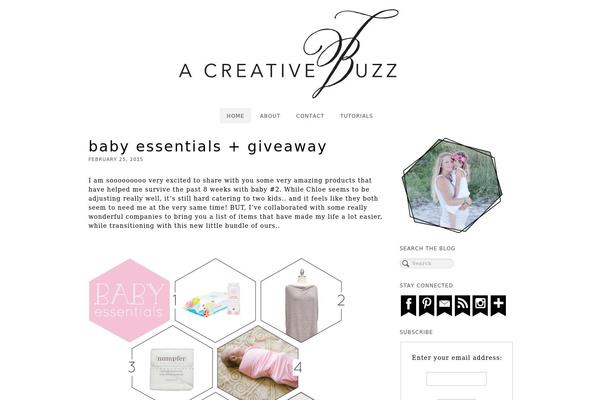 acreativebuzz.com site used Pagelines_update