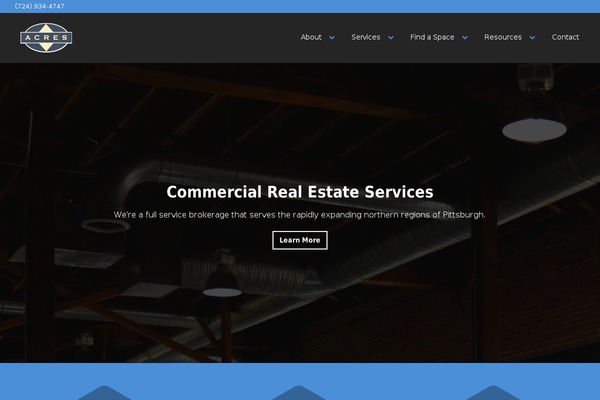Realocation theme site design template sample