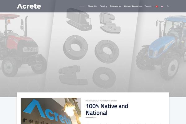 Tectxon theme site design template sample