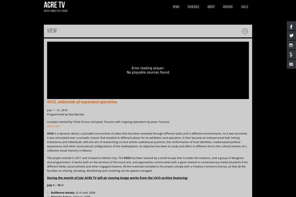 Lensa theme site design template sample