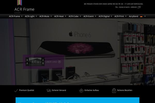Oshine Child theme site design template sample