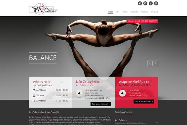 GymBase theme site design template sample
