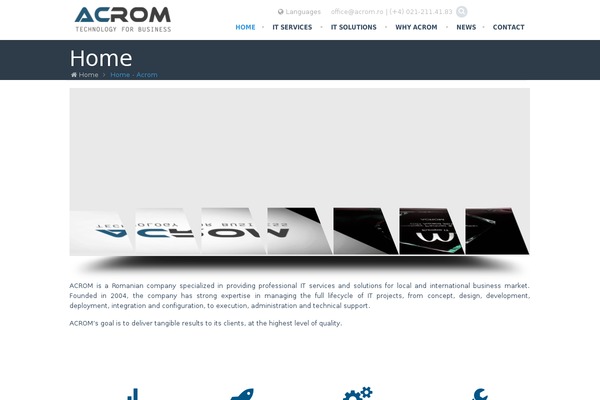 Rocco theme site design template sample