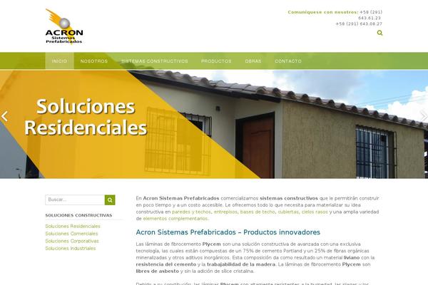 Panoramic theme site design template sample