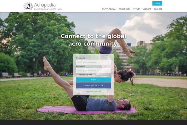 acropedia.org site used Bb-buddyboss-theme