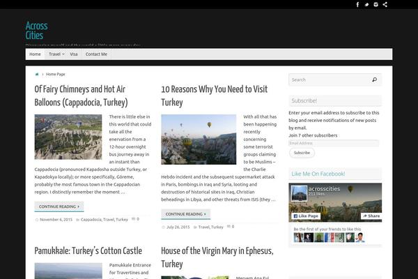 Tempera theme site design template sample
