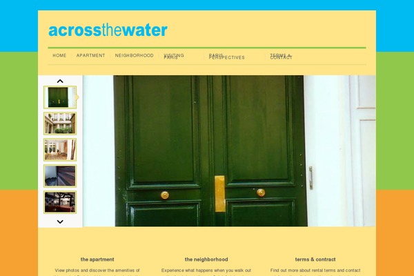 Evermore theme site design template sample