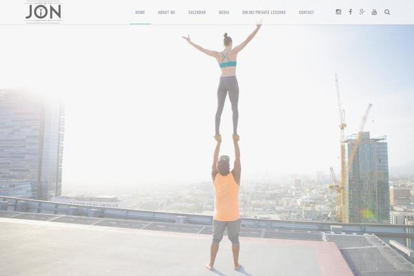 Anova theme site design template sample