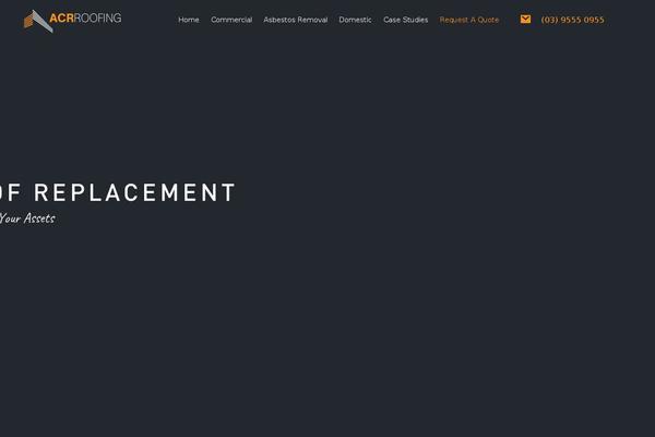 acrroofing.com.au site used Acr