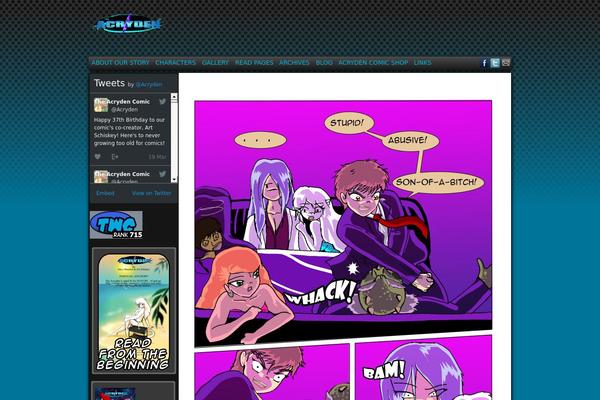 Site using Comic Easel plugin