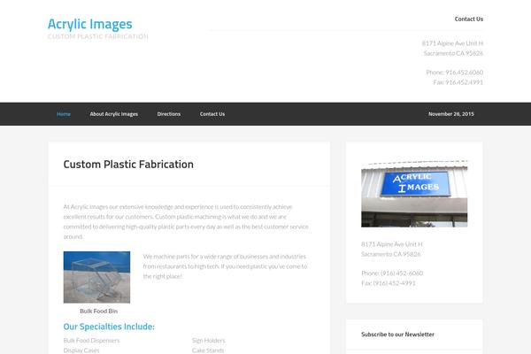Enterprise Pro theme site design template sample