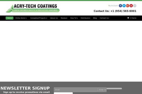 acrytech.com site used Acrytech