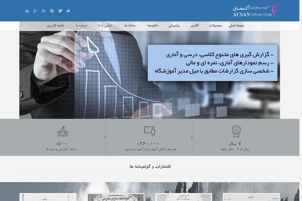 Circles theme site design template sample