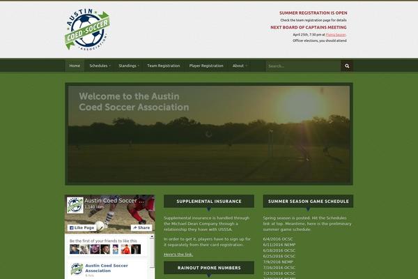 Empire theme site design template sample