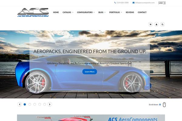 Hayden theme site design template sample