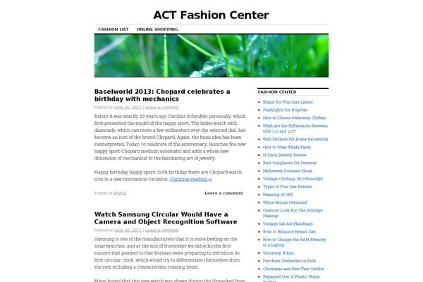 FlyMag theme site design template sample