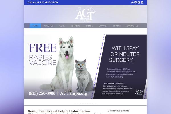 actampa.org site used Pet-rescue
