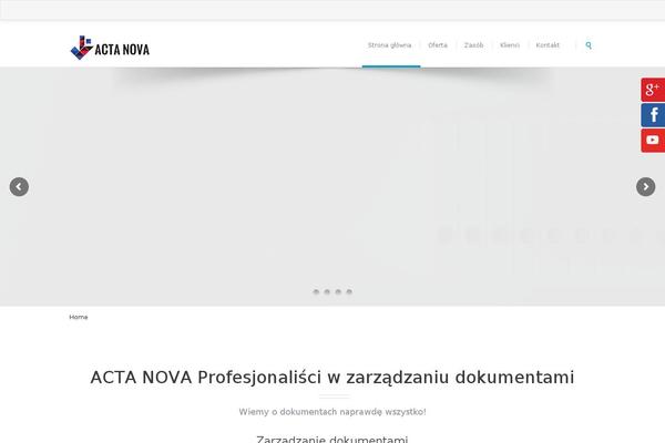 Ausart theme site design template sample