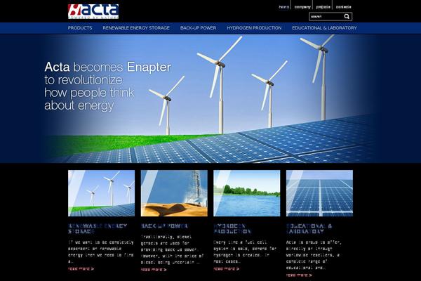 actaspa.com site used Acta