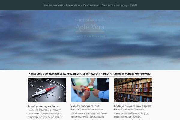 Oconnor theme site design template sample