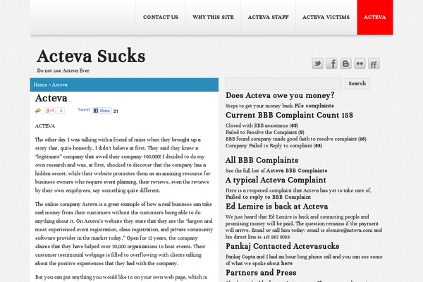 actevasucks.info site used Krakatau