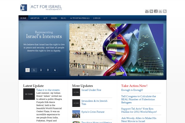 WhiteHouse Pro theme site design template sample