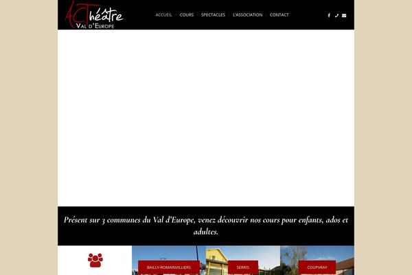 Site using Theater for WordPress plugin