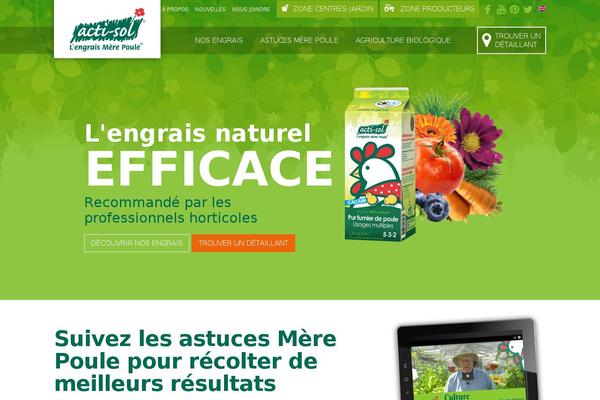 Sfr theme site design template sample