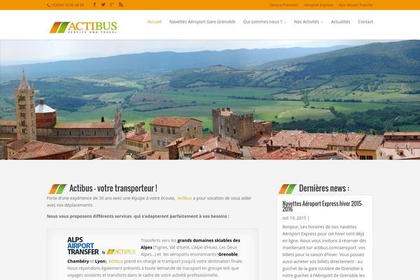actibus.com site used Actibus
