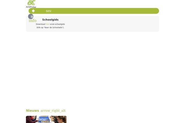 Site using amr ical events lists plugin