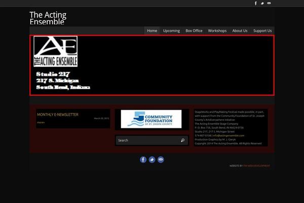 actingensemble.com site used Tempera