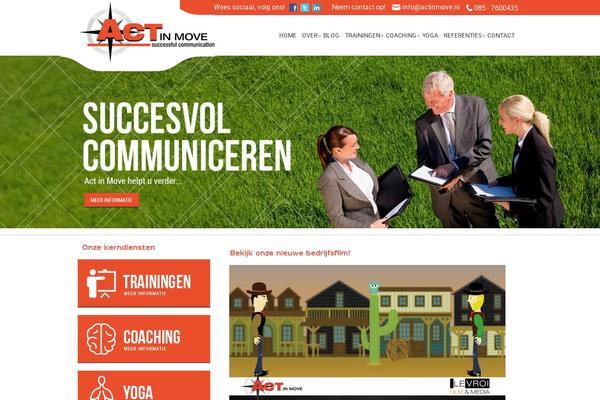 actinmove.nl site used Mktheme
