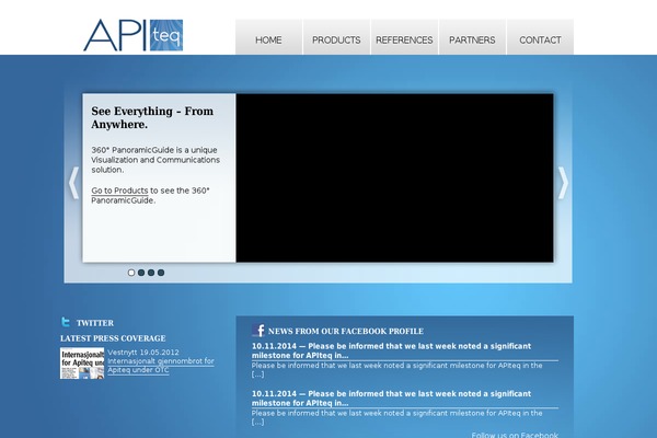 Shaped Blog theme site design template sample